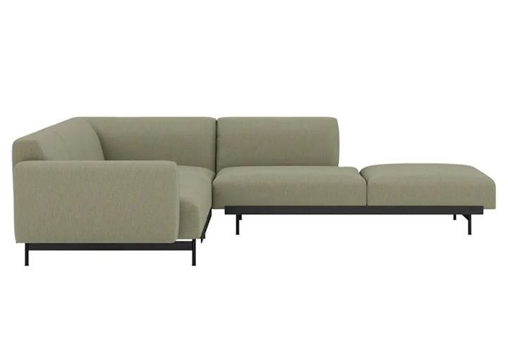 In Situ Config hörnsoffa från Muuto i färgen Configuration 3 black.