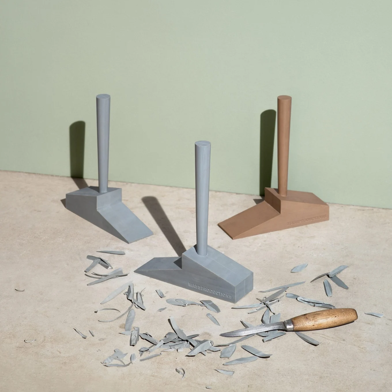 Universal door wedge dörrstopp från Massproductions tillverkad i gummi